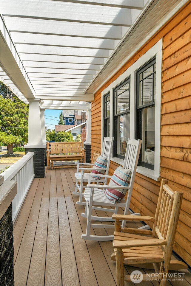2456 4th Ave W, Seattle, WA 98119 - view of wooden porch