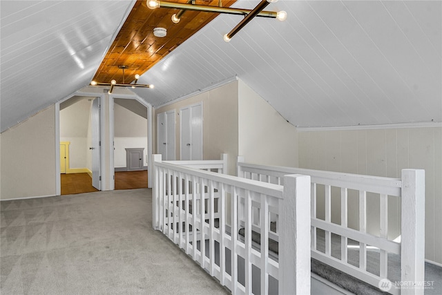 2456 4th Ave W, Seattle, WA 98119 - bonus room with carpet floors and vaulted ceiling