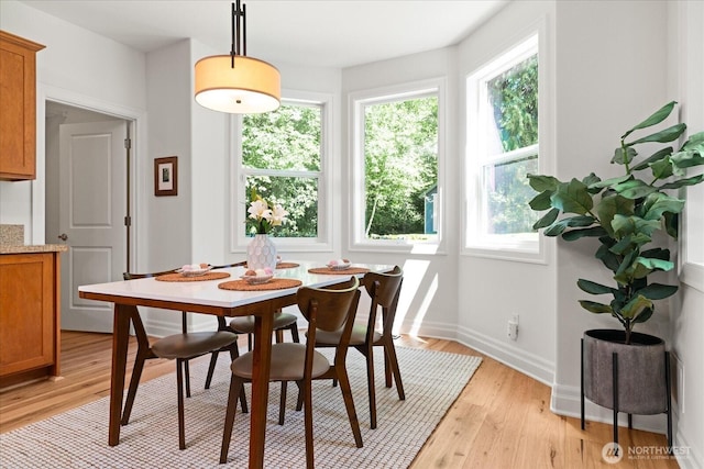 19735 183rd Way SE, Renton, WA 98058 - dining room with light wood finished floors and baseboards