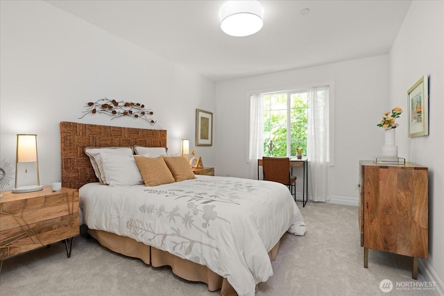 19735 183rd Way SE, Renton, WA 98058 - bedroom featuring light carpet and baseboards