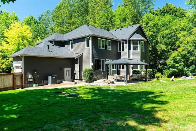 19735 183rd Way SE, Renton, WA 98058 - rear view of property featuring a patio area and a shingled roof