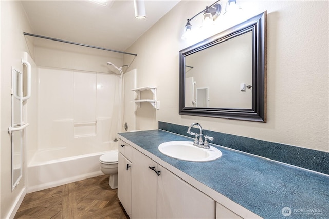 120 E Rd Of Tralee, Shelton, WA 98584 - full bathroom with vanity and bathtub / shower combination