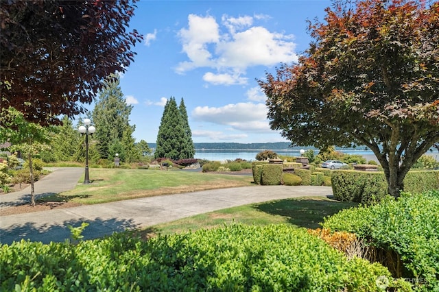 5225 Illahee Ln NE, Olympia, WA 98516 - view of home's community featuring a water view and a lawn