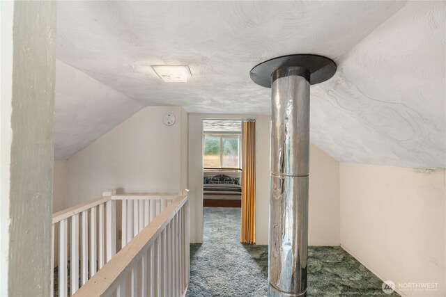2507 Bay Ave, Hoquiam, WA 98550 - bonus room with vaulted ceiling and carpet flooring