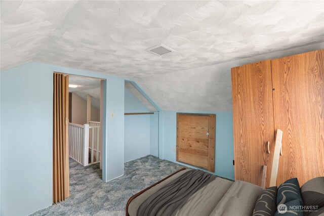 2507 Bay Ave, Hoquiam, WA 98550 - additional living space with carpet and vaulted ceiling