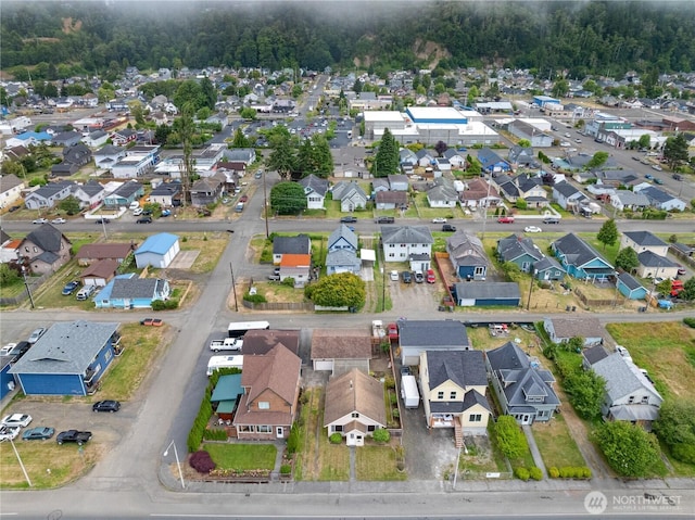 2507 Bay Ave, Hoquiam, WA 98550 - aerial overview of property's location featuring nearby suburban area