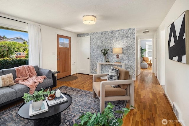 3033 48th Ave SW, Seattle, WA 98116 - living area featuring wood finished floors