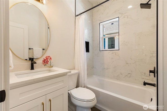 5310 46th Ave S, Seattle, WA 98118 - bathroom with vanity and shower / bath combo