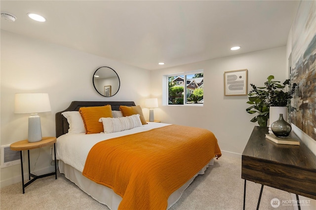 5310 46th Ave S, Seattle, WA 98118 - bedroom with light carpet and recessed lighting