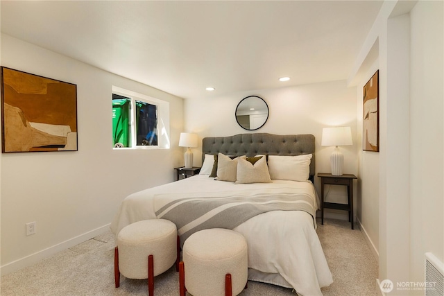 5310 46th Ave S, Seattle, WA 98118 - carpeted bedroom with baseboards and recessed lighting