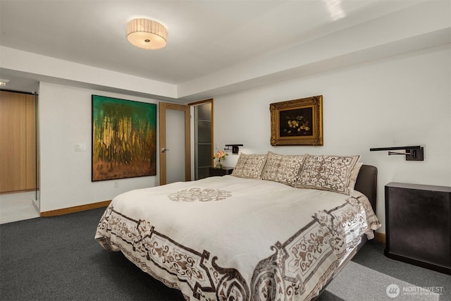 3650 26th Pl W Unit 202A, Seattle, WA 98199 - bedroom with carpet and baseboards