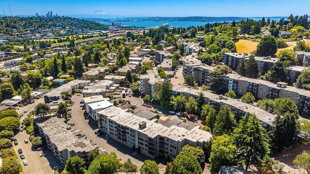 3650 26th Pl W Unit 202A, Seattle, WA 98199 - drone / aerial view of a nearby body of water