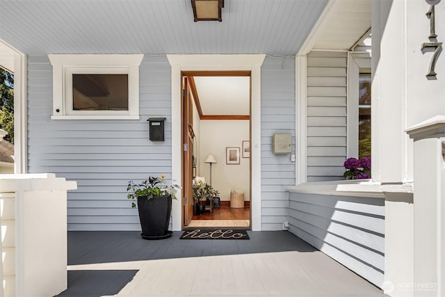 5817 28th Ave NW, Seattle, WA 98107 - property entrance featuring covered porch