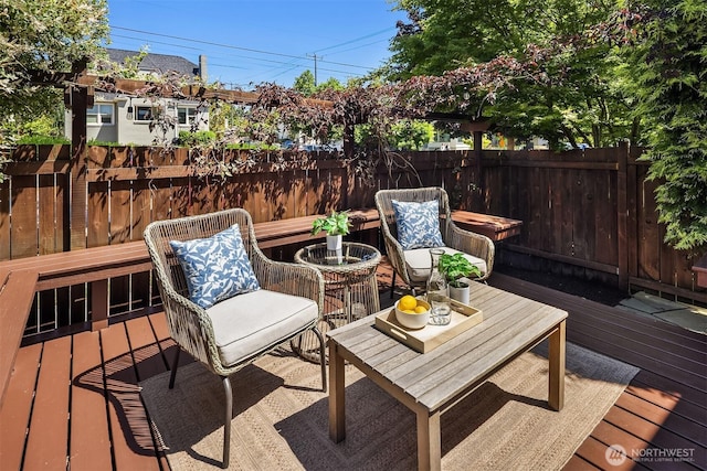 5817 28th Ave NW, Seattle, WA 98107 - view of deck