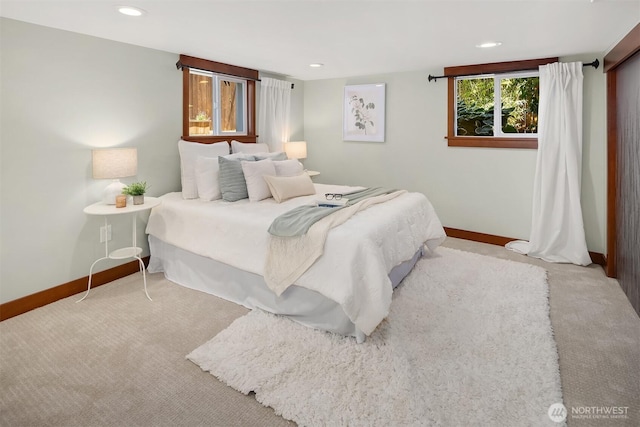 5817 28th Ave NW, Seattle, WA 98107 - bedroom with carpet flooring and recessed lighting