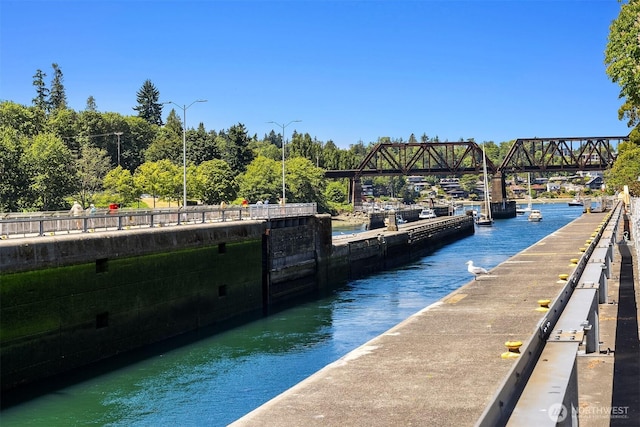 5817 28th Ave NW, Seattle, WA 98107 - dock with a water view