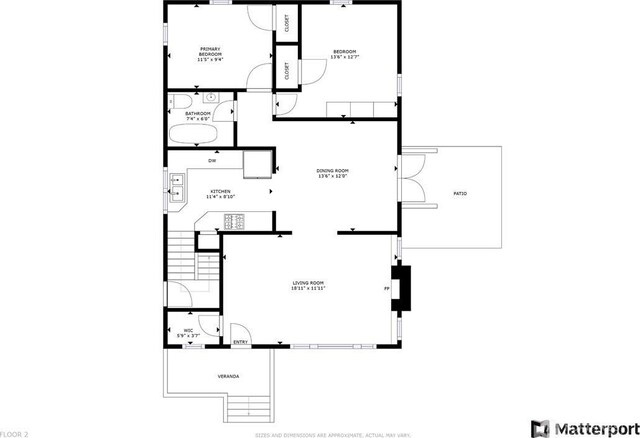 5817 28th Ave NW, Seattle, WA 98107 - view of floor plan / room layout