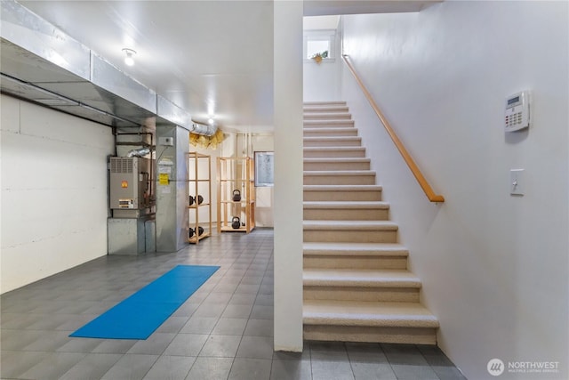 3055 49th Ave SW, Seattle, WA 98116 - staircase with heating unit
