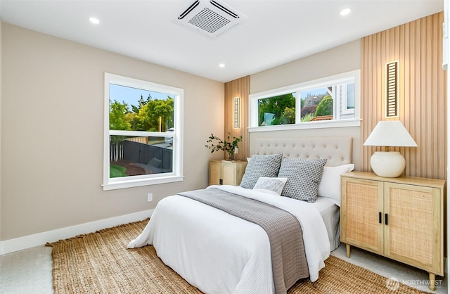 4725 37th Ave SW, Seattle, WA 98126 - carpeted bedroom featuring recessed lighting and baseboards