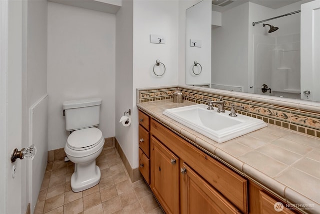 3006 43rd Ave W, Seattle, WA 98199 - full bathroom featuring vanity, tile patterned floors, and bathing tub / shower combination