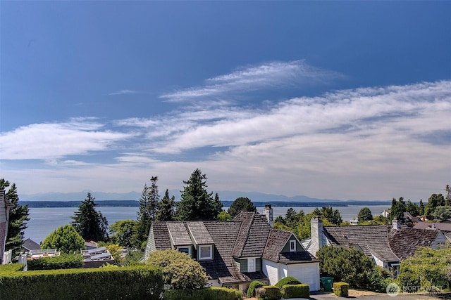 3006 43rd Ave W, Seattle, WA 98199 - water view with a mountainous background