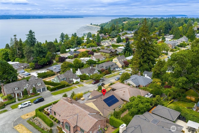 3006 43rd Ave W, Seattle, WA 98199 - aerial view of residential area featuring a large body of water