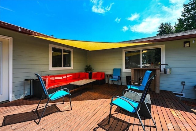 701 Mountain View Dr, Mount Vernon, WA 98273 - deck with outdoor lounge area