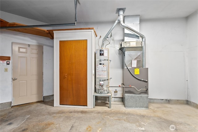 4867 N Village Ln, Bellingham, WA 98226 - utility room with strapped water heater