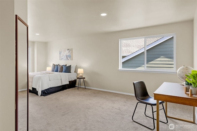 10873 SE 214th Pl, Kent, WA 98031 - bedroom featuring carpet and recessed lighting