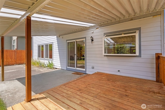 10873 SE 214th Pl, Kent, WA 98031 - wooden deck with a patio area