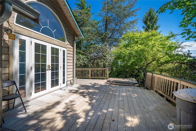 8113 S 121st St, Seattle, WA 98178 - deck with french doors