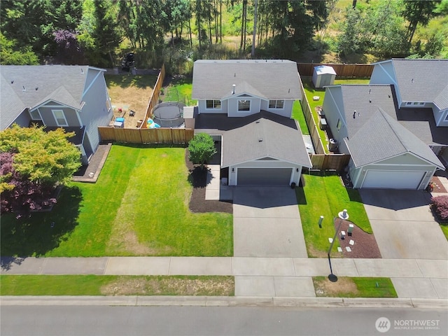 19826 207th Street Ct E, Orting, WA 98360 - aerial perspective of suburban area