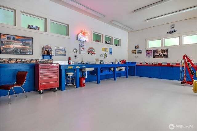 19808 Yew Way, Snohomish, WA 98296 - miscellaneous room featuring concrete floors