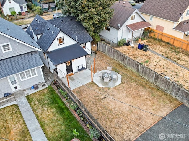 2118 S Sheridan Ave, Tacoma, WA 98405 - aerial perspective of suburban area