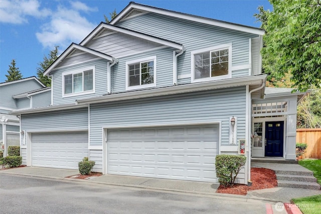 19168 110th Pl SE Unit 19168, Renton, WA 98055 - view of front of home with an attached garage and driveway
