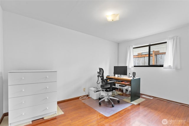 802 39th Pl, Bellingham, WA 98229 - office area with wood finished floors