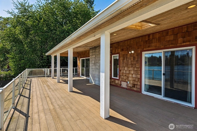 7519 Atchinson Dr SE, Olympia, WA 98513 - view of wooden deck