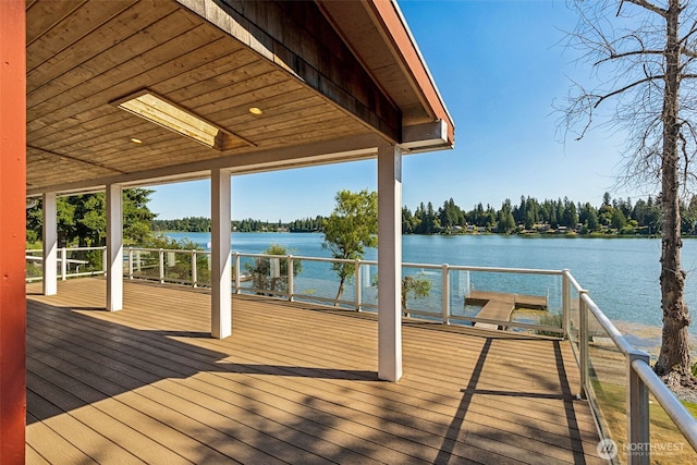 7519 Atchinson Dr SE, Olympia, WA 98513 - dock area featuring a water view