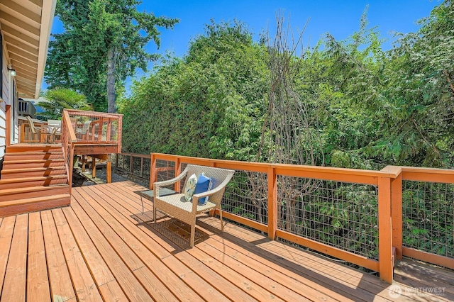 13601 SE 141st St, Renton, WA 98059 - view of wooden terrace