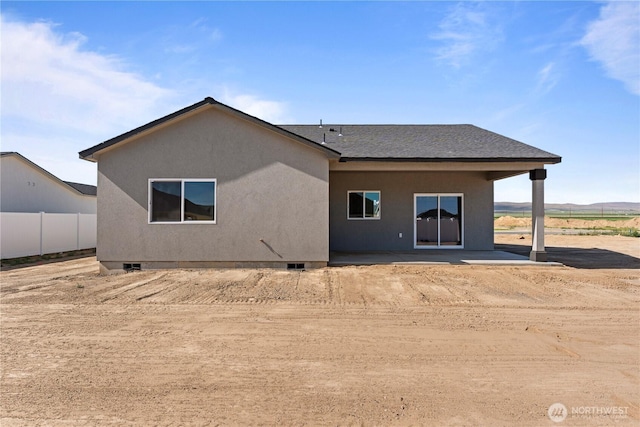 1517 7th Ave NE, Quincy, WA 98848 - rear view of property featuring a patio and stucco siding