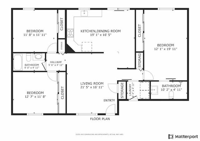 2016 3rd Ct SE, Auburn, WA 98002 - view of home floor plan