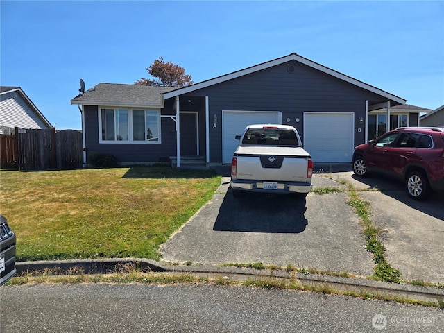 906 S 22nd Ct, Mount Vernon, WA 98274 - ranch-style house with driveway and an attached garage