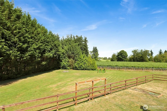 8984 Delta Line Rd, Custer, WA 98240 - view of yard with a view of countryside