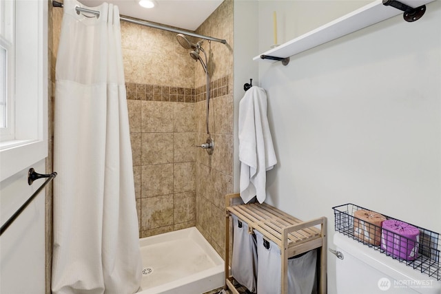 8984 Delta Line Rd, Custer, WA 98240 - full bath featuring tiled shower and recessed lighting
