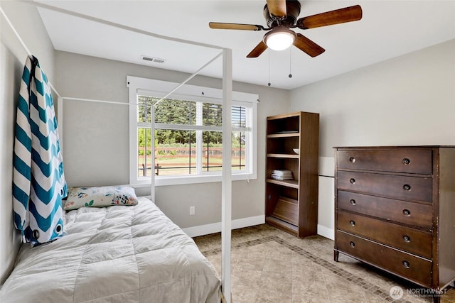 8984 Delta Line Rd, Custer, WA 98240 - bedroom featuring baseboards and a ceiling fan