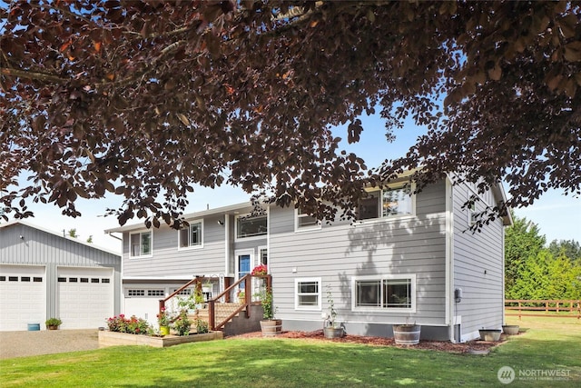 8984 Delta Line Rd, Custer, WA 98240 - raised ranch featuring stairway and a garage