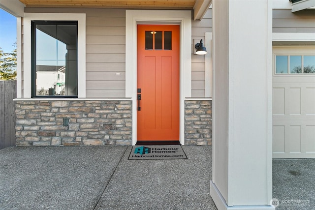 15627LOT15 SE 257th St, Covington, WA 98042 - property entrance featuring stone siding