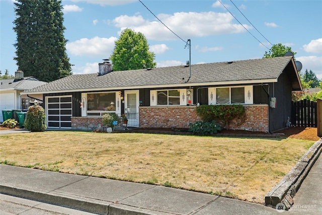 1106 SE 26th St, Auburn, WA 98002 - ranch-style home featuring brick siding and a chimney
