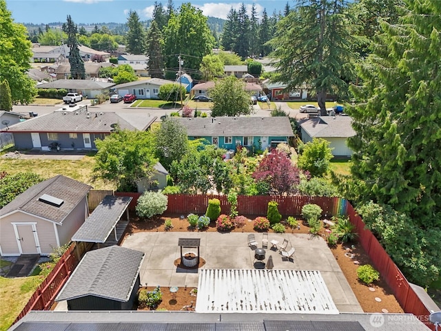 1106 SE 26th St, Auburn, WA 98002 - aerial view of residential area