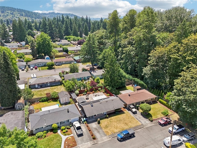 1106 SE 26th St, Auburn, WA 98002 - aerial view of residential area with a forest